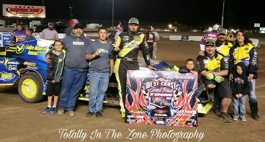 Stone, Diaz, Corn Win Ted Stofle Classic At Merced Speedway
