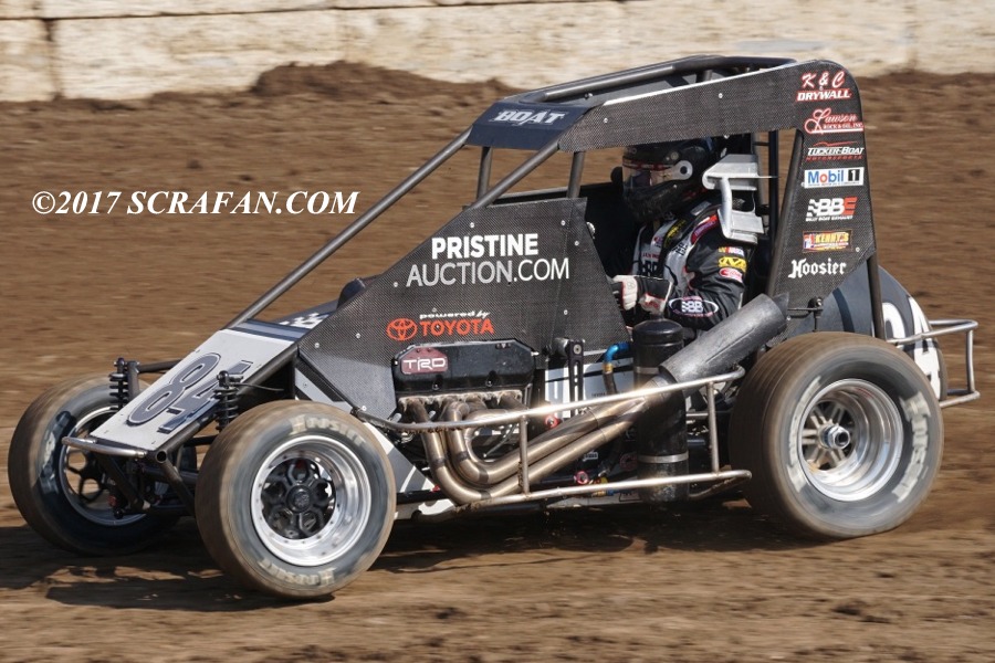 CHAD BOAT SHINES IN VENTURA USAC WESTERN MIDGET FEATURE
