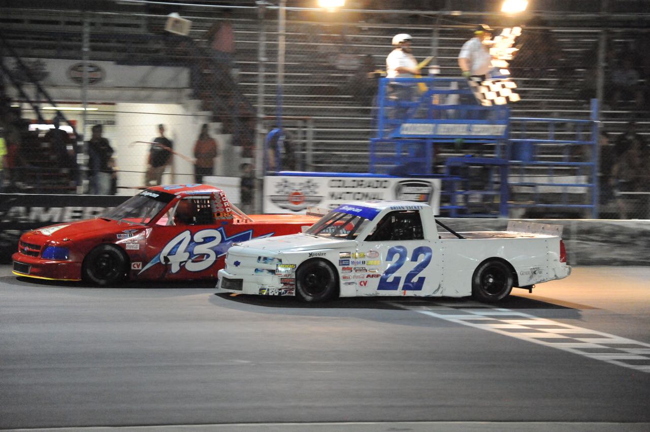 Vanderwal by a nose in the Pro Trucks