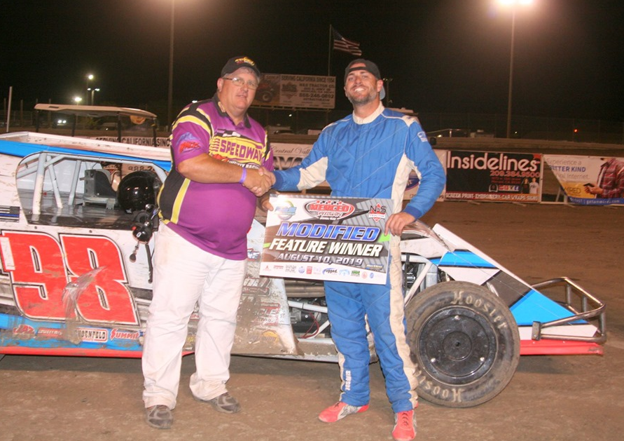 Sawyer, Johnson Score Legends Night Victories At Merced Speedway