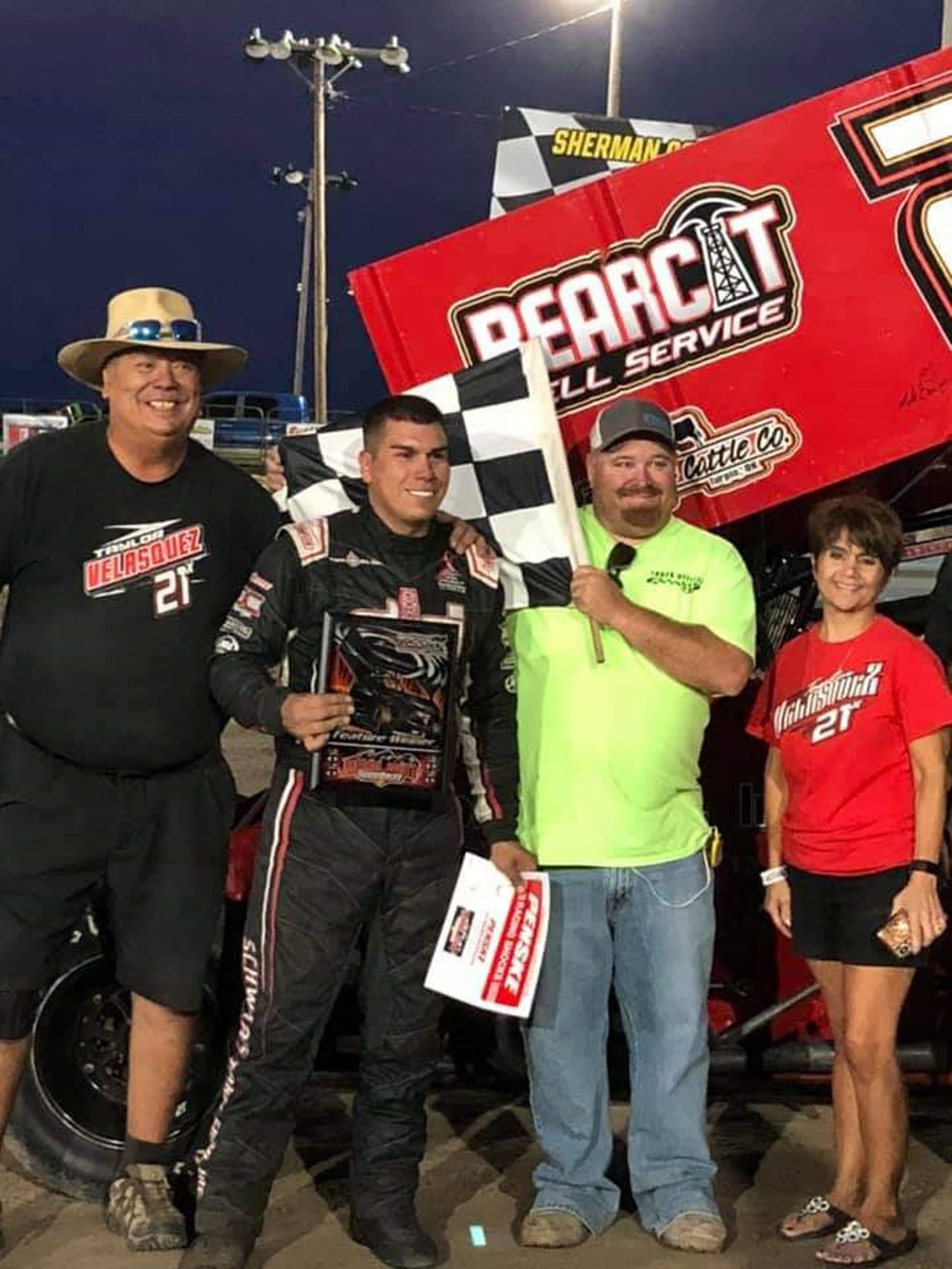 Taylor Velasquez Clutches Second URSS Win of Season at Sherman County Speedway