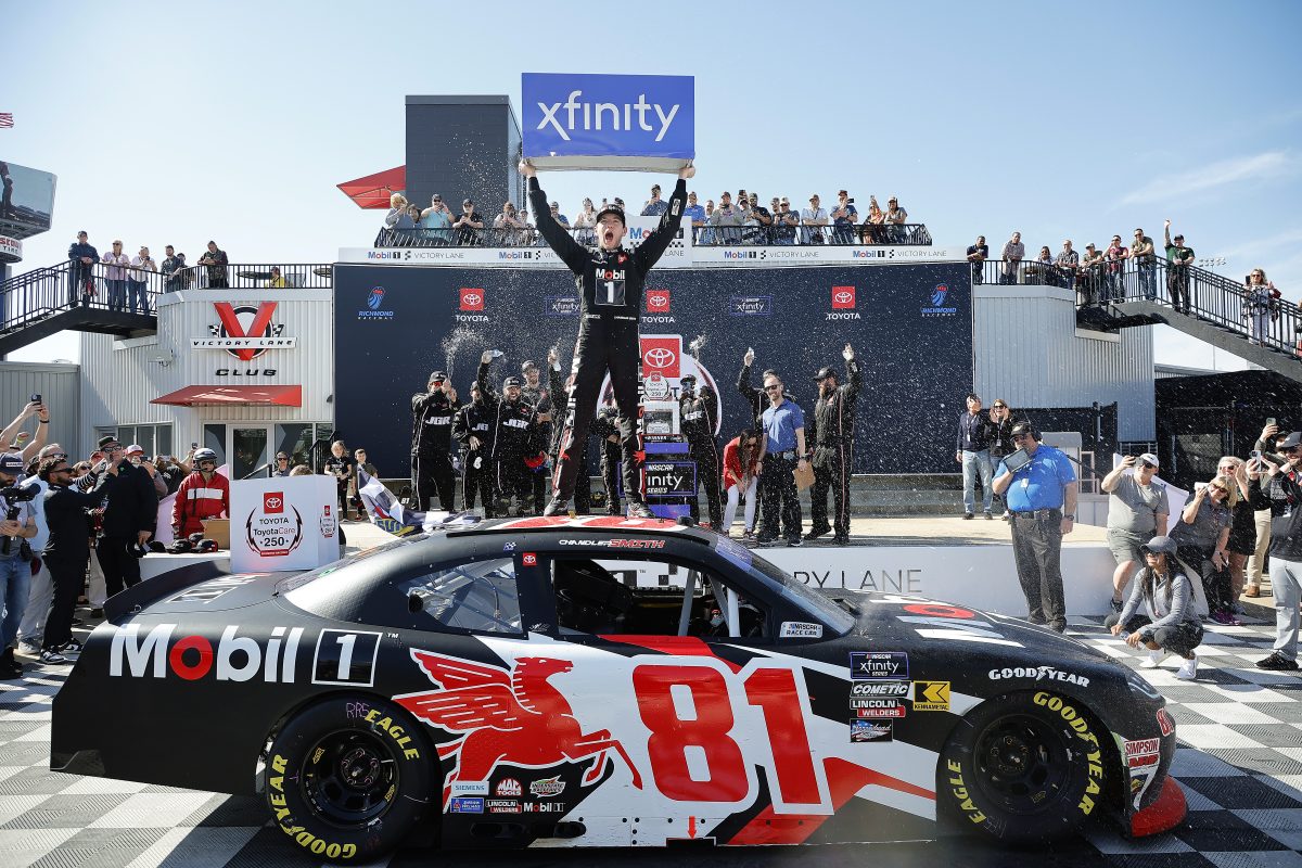 Chandler Smith wins second Xfinity race of the season at Richmond